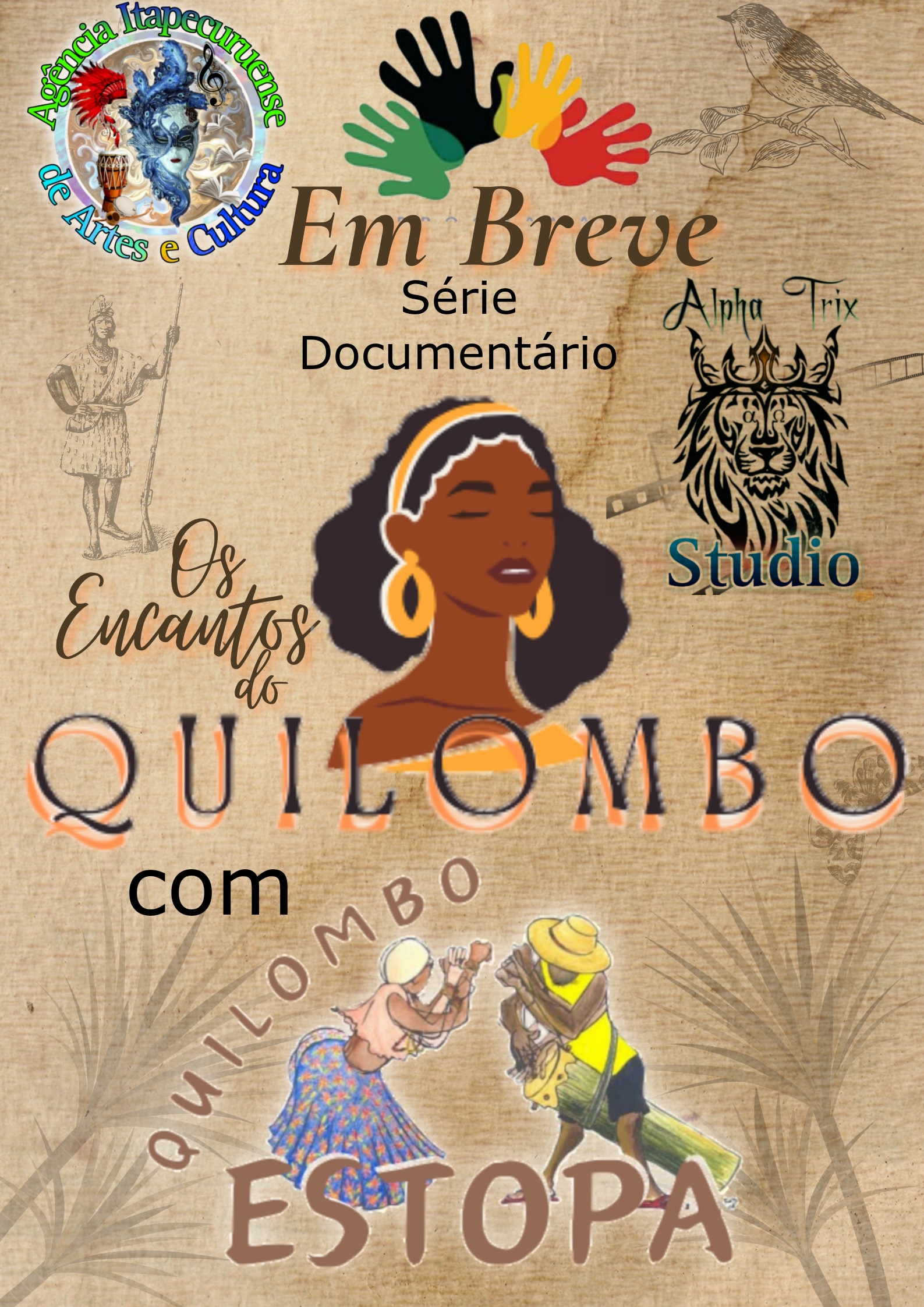 Este é um trabalho do repórter e cineasta Alpha Trix, que consiste na produção de uma série de documentários dos povos tradicionais das comunidades Quilombola, trabalho este independente com recursos próprios para ajudar as comunidades a expandir sua cultura e tradição além do trabalho de conscientização, combate ao racismo, preconceitos, intolerância religiosa, exclusão social e cultural, meio ambiente, além de servir como material de apoio pedagógico e de pesquisa.